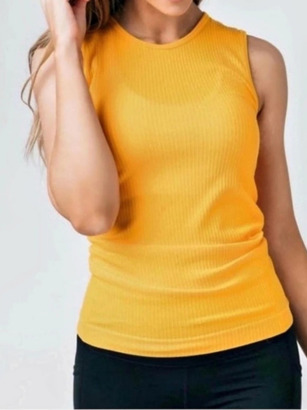 Zyia Active Parallel Tank Ribbed Sleeveless Top XXL